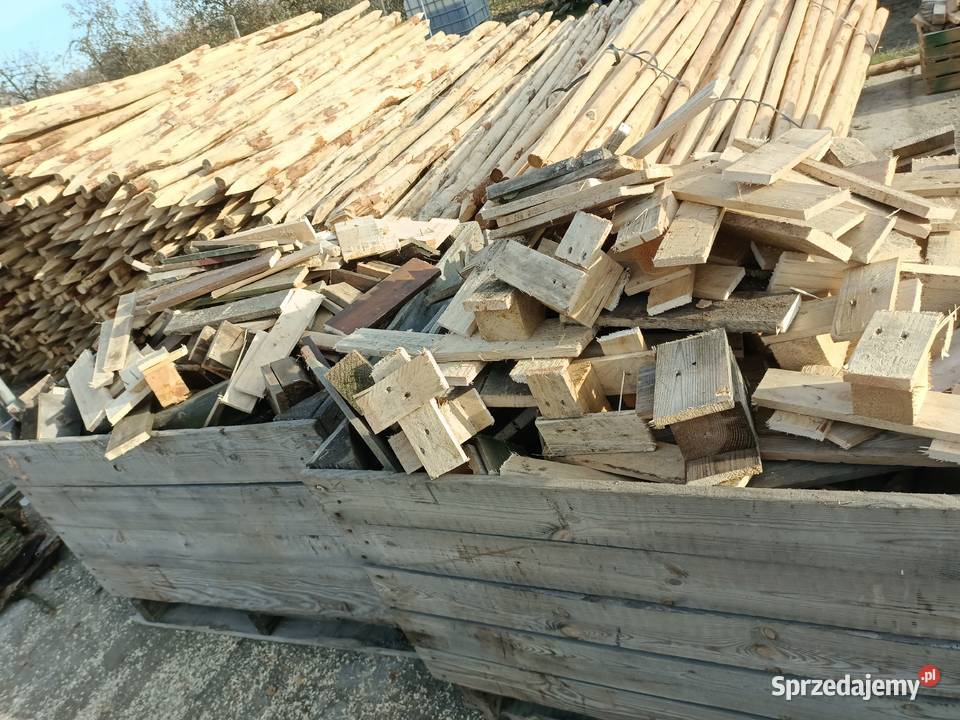 Sprzedam opał pocięte palety mazowieckie