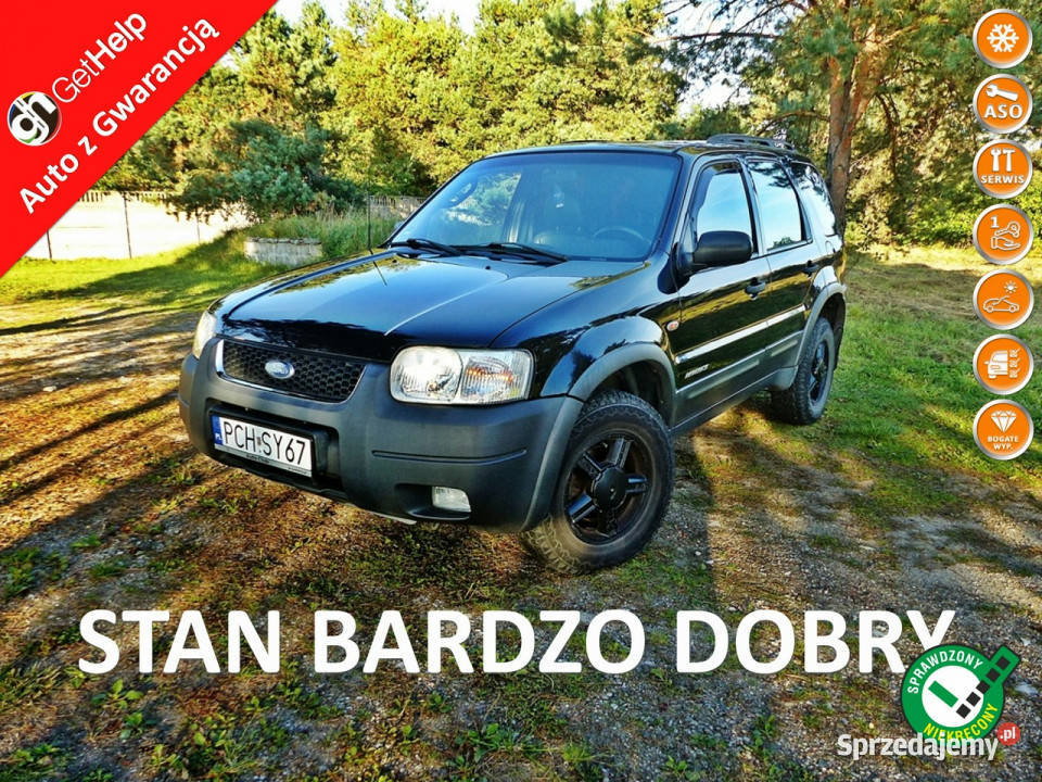 Ford Maverick 20i4x4KlimaSkóryAluHakPełna gniazdo USB Piła