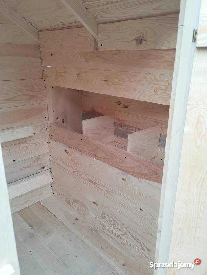 Kurnik drewniany na 1012 kur150x140x200wys mazowieckie Sarnaki