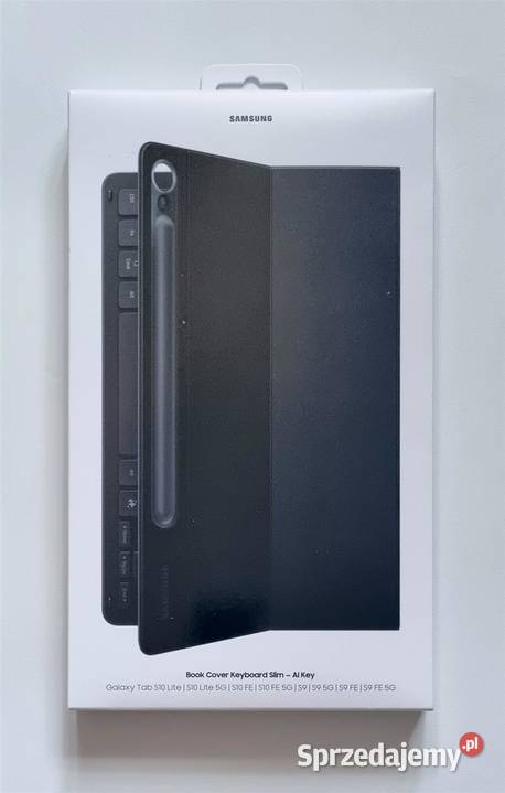 Nowy Samsung Book Cover Keyboard Slim AI EFDX720 śląskie Sosnowiec