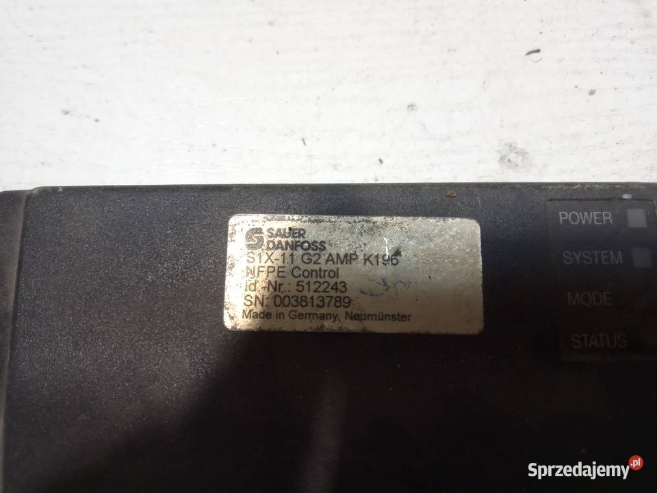 Sauer Danfoss S1X samic 12 sterownik kontroler Części zamienne Karsin