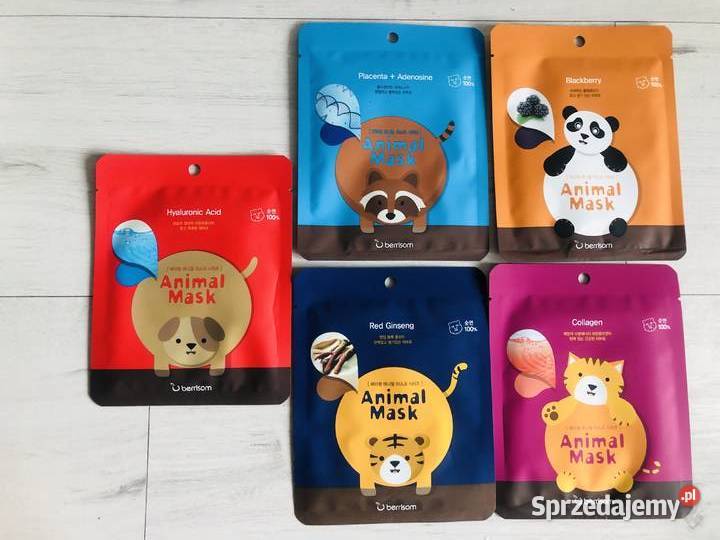 Anima mask series maski 5 sztuk BERRISOM Dla kobiet Łódź