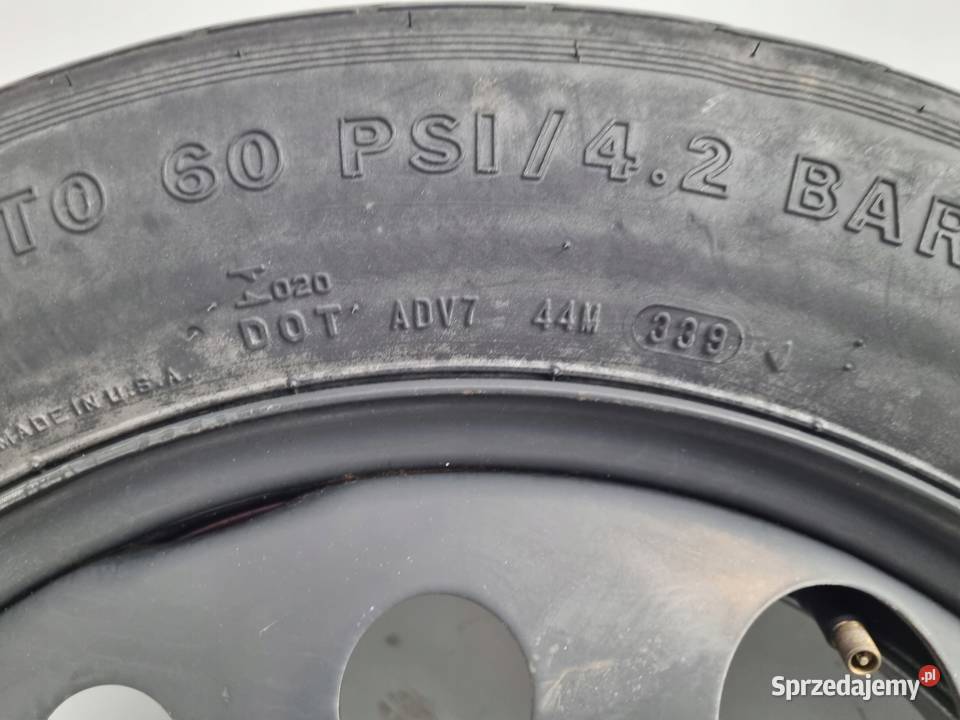 KOŁO DOJAZDOWE ZAPASOWE Jaguar SType 14580 R16 lubelskie Chełm