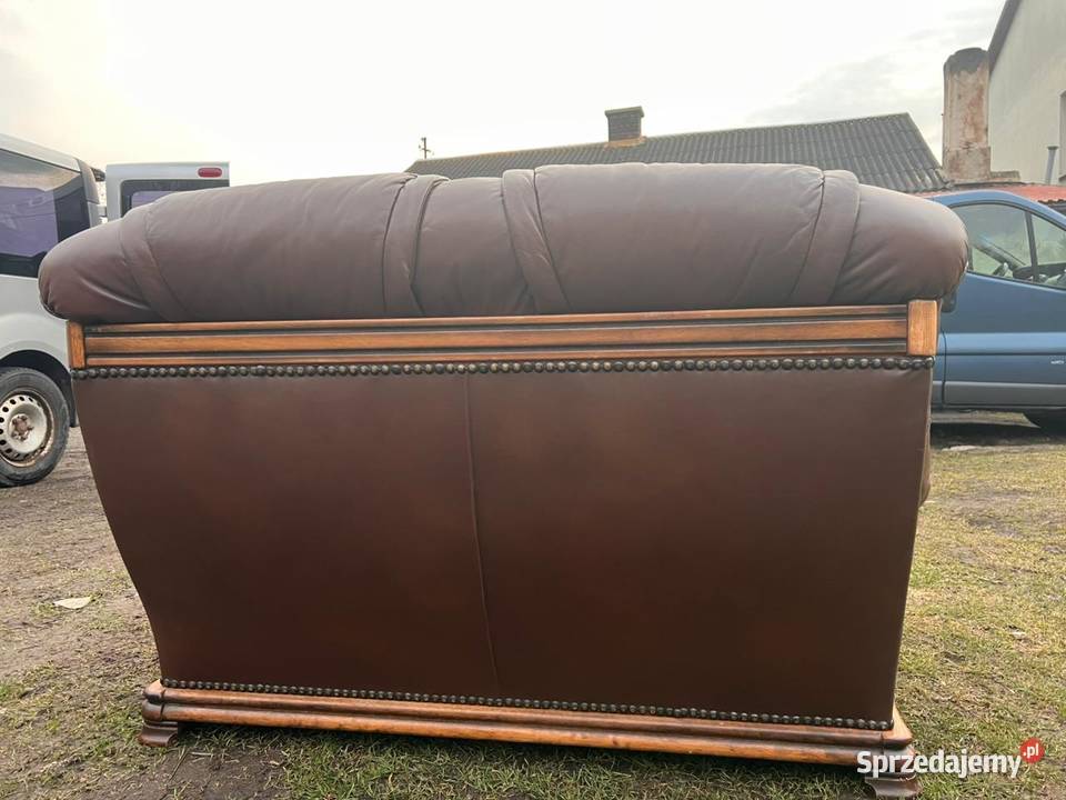 Kanapa skórzana 2 osobowa Fotele i kanapy Tomaszów Lubelski