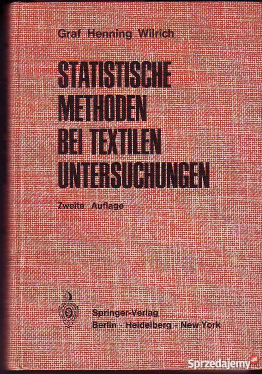 2120 STATISTISCHE METHODEN BEI TEXTILEN UNTERSUC Czyrna