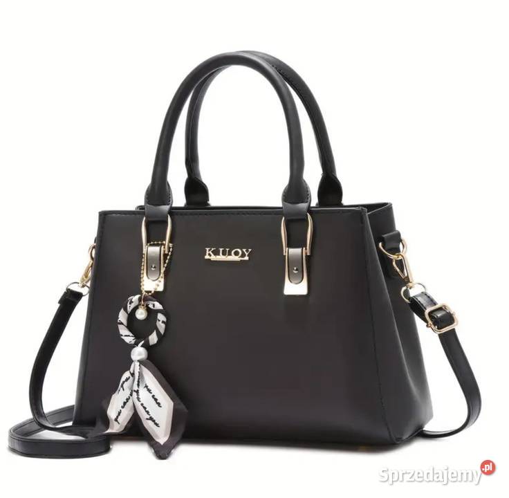 Elegancka Czarna Torebka mazowieckie Warszawa