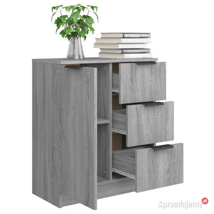 Szafka szary dąb sonoma 60x30x70 materiał Warszawa