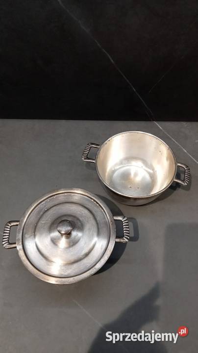 Stare GARNUSZKI posrebrzane platery jest Pozostałe