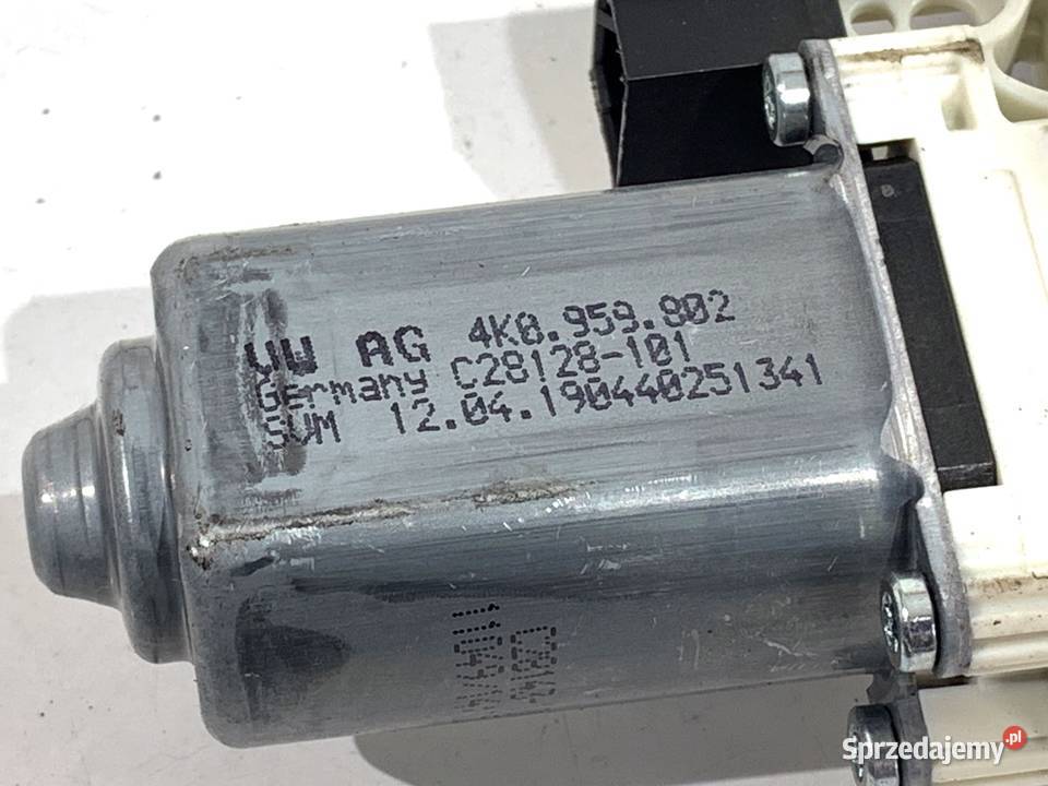 PODNOŚNIK SZYBY LEWY TYŁ AUDI A8 D5 4N0839461A osobowe podkarpackie