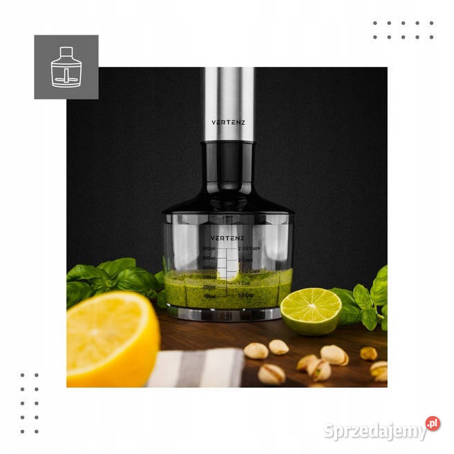 Blender ręczny wielofunkcyjny VERTENZ 50 1400W Dom i Ogród Baranowo