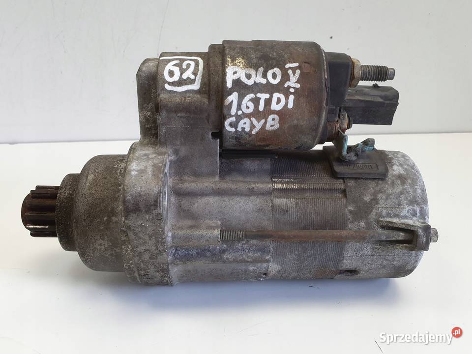 VW Polo V 16 TDI ROZRUSZNIK valeo Układ elektryczny, zapłon Janów sprzedam