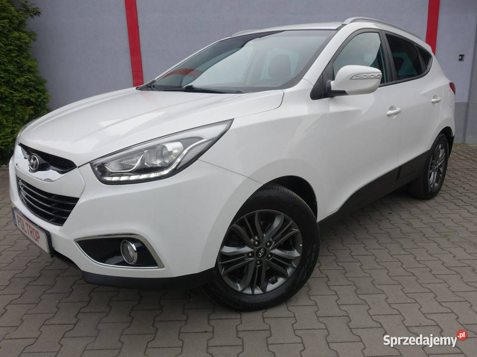 Hyundai ix35 17D Navi Ledy Półskóra Navi Serwis wielofunkcyjna kierownica