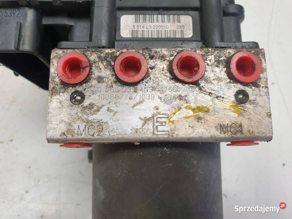 Nissan NV200 POMPA ABS Sterownik 0265232403 Rudka