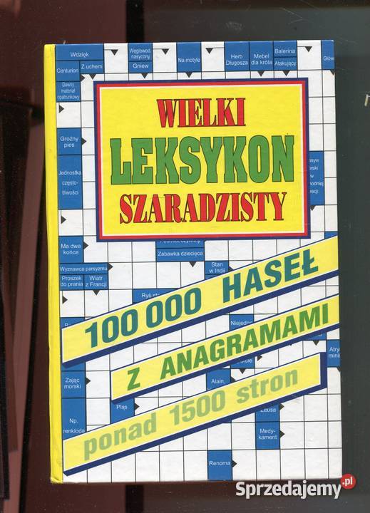 Wielki Leksykon Szaradzisty Masłowski zachodniopomorskie sprzedam