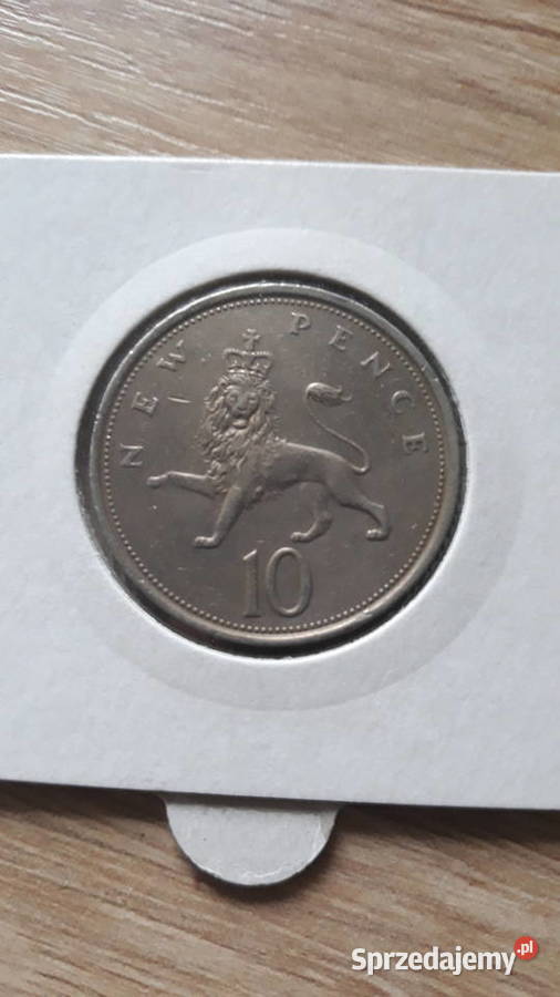 10 Pensów W Brytania 1969 r1979 r Konin sprzedam
