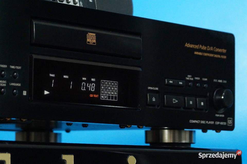 ODTWARZACZ SONY CDPXB720 QS Z PILOTEM ZADBANY Jerzmanowice sprzedam