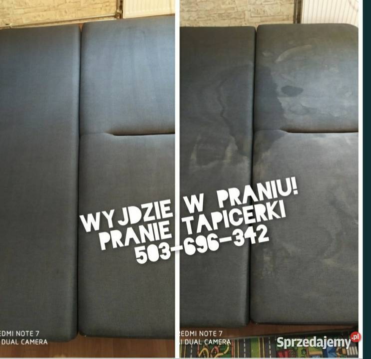 Pranie czyszczenie tapicerki meblowej Gliwice