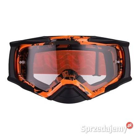Gogle motocyklowe IMX DUST GRAPHIC ORANGEBLACK