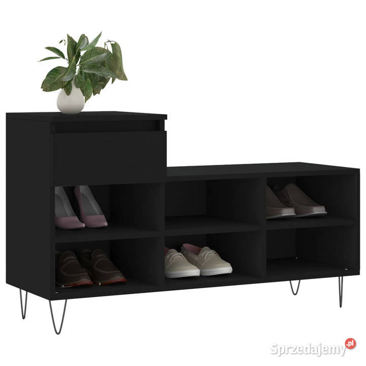 Szafka na buty czarna 102x36x60 materiał Warszawa sprzedam