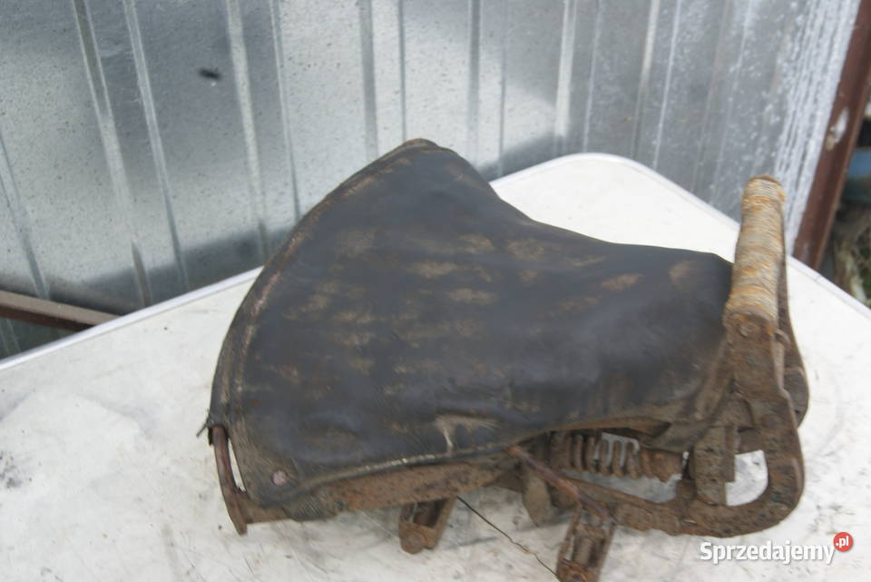 SIEDZENIE SKÓRZANE LATA 20 LATA 30