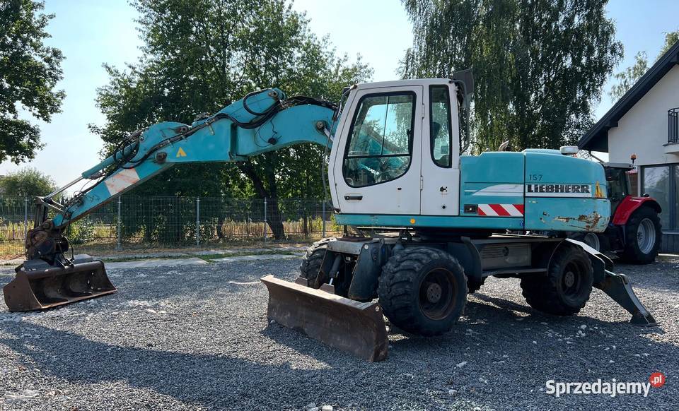 Koparka kołowa Liebherr A 314 LITRONIC 4x4 łyżki lubelskie