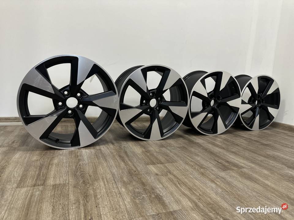 4x Nowa oryginalna felga aluminiowa Audi A4 18 Opony i felgi Gorzyczki