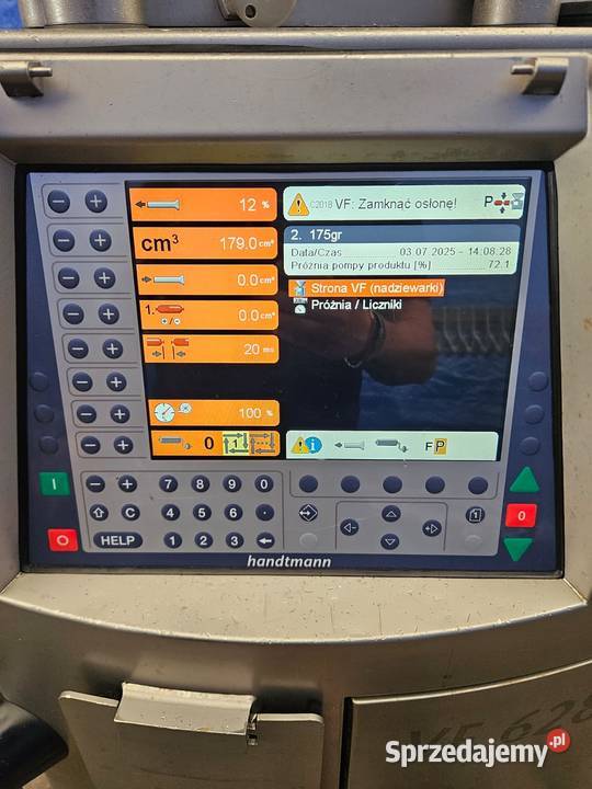 Nadziewarka próżniowa Handtmann VF628 z wielkopolskie Krotoszyn
