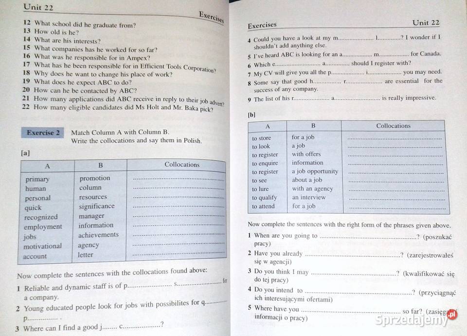 Basic English for Business 3 Z M Patoka D Świda Pozostałe Chełm sprzedam