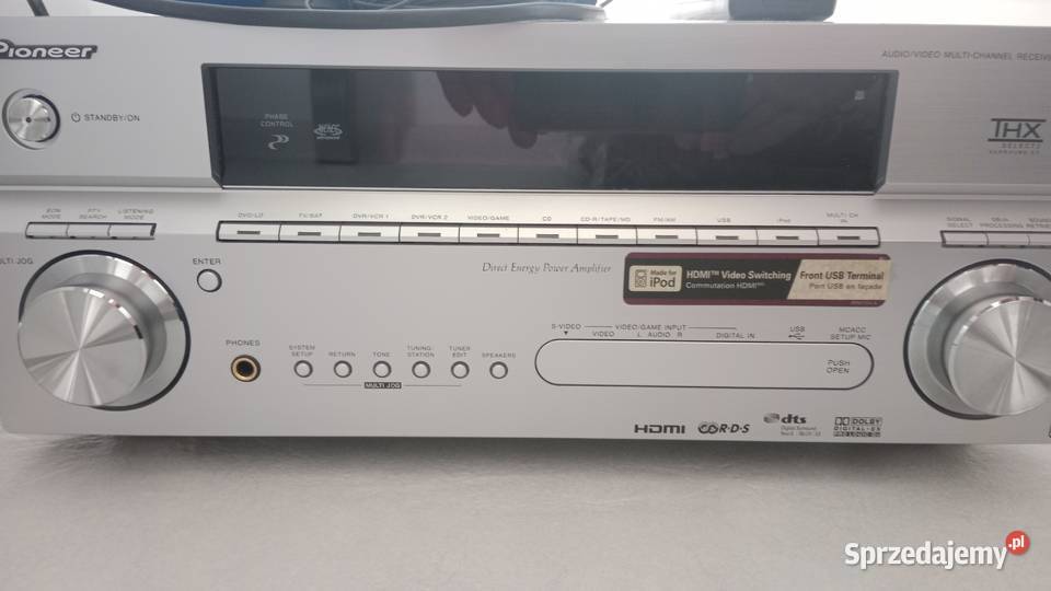 Amplituner PIONEER VSX1017 AVS USB HDMI 7x150W Ełk