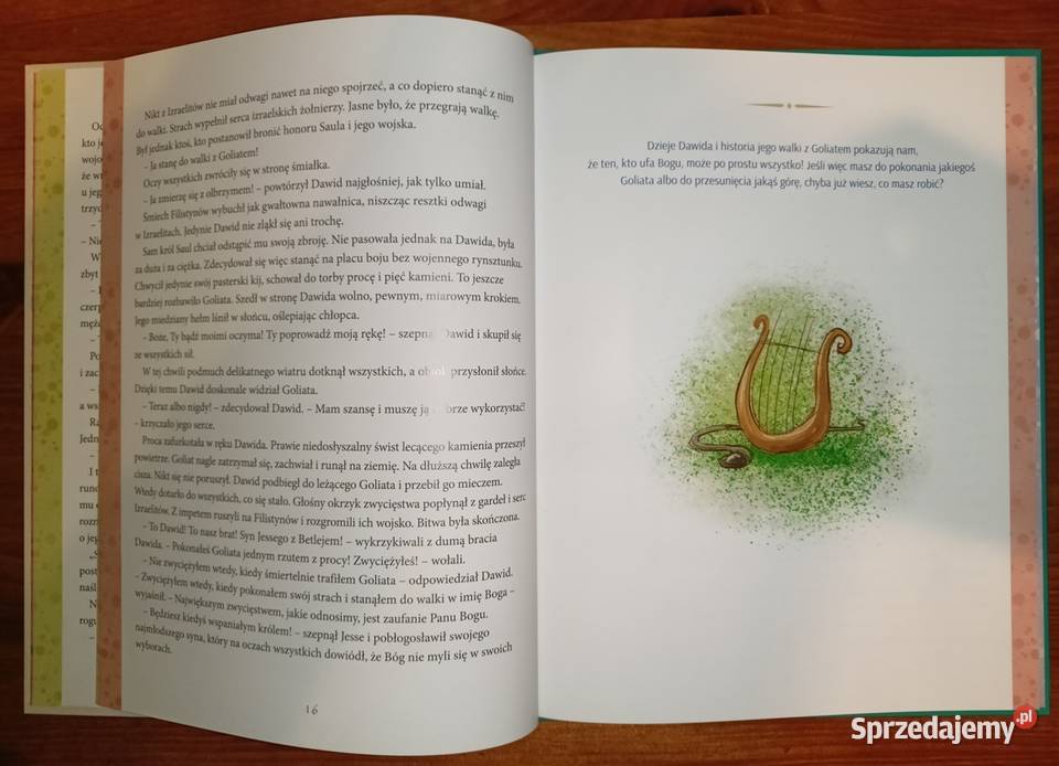 Historie z Biblii Bohaterowie chłopców Anna Przemyśl sprzedam