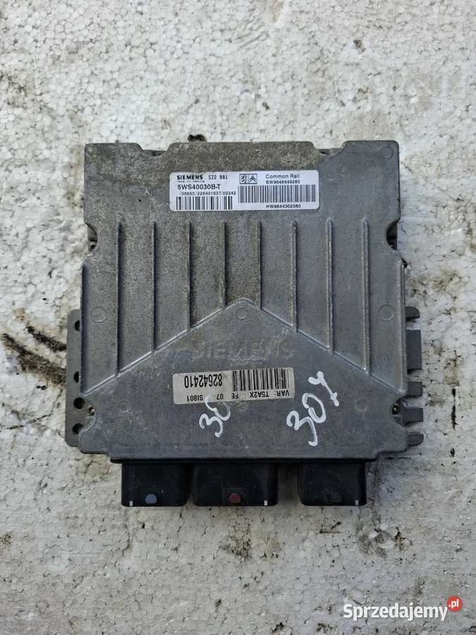 Komputer Sterownik Silnika Peugeot 307 osobowe Wisznice