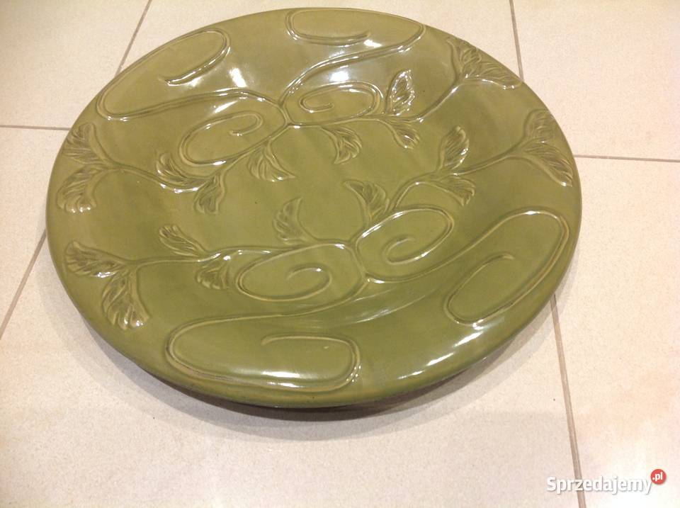 Patera Misa Ceramiczna ALMI DECOR zielony Nowa Sól