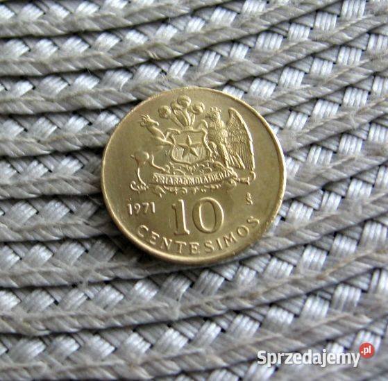 Chile 10 Centesimos 1971r Kalisz
