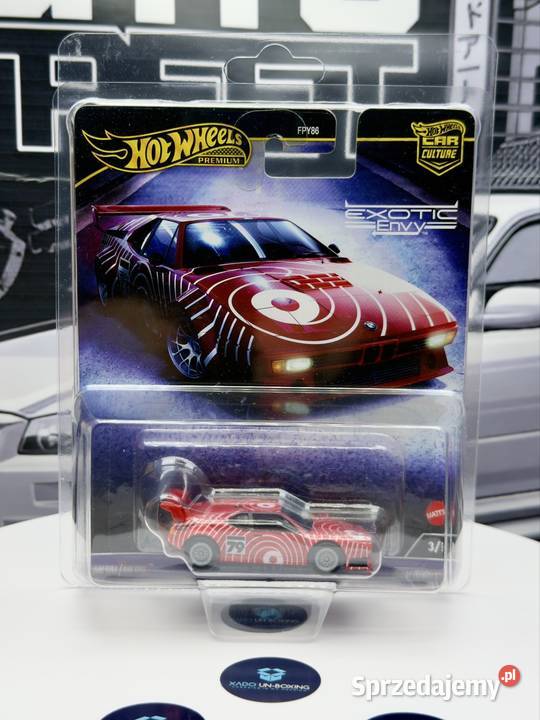 Hot Wheels Exotic Envy BMW M1 Procar BOX 5 dolnośląskie Wrocław