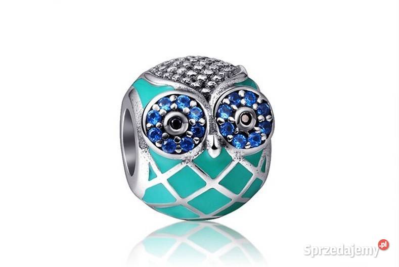 Pandora Charm koralik zawieszka sowa sowy 2 Warszawa
