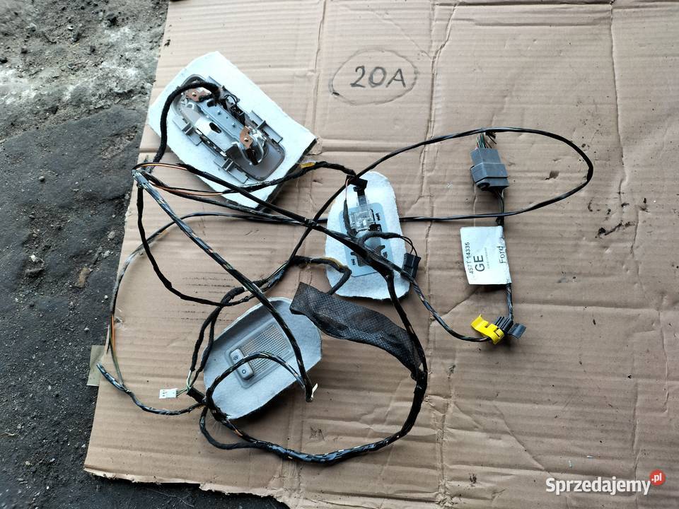 FORD MONDEO MK3 LIFT INSTALACJA LAMPKA WNĘTRZA Oświetlenie kabiny