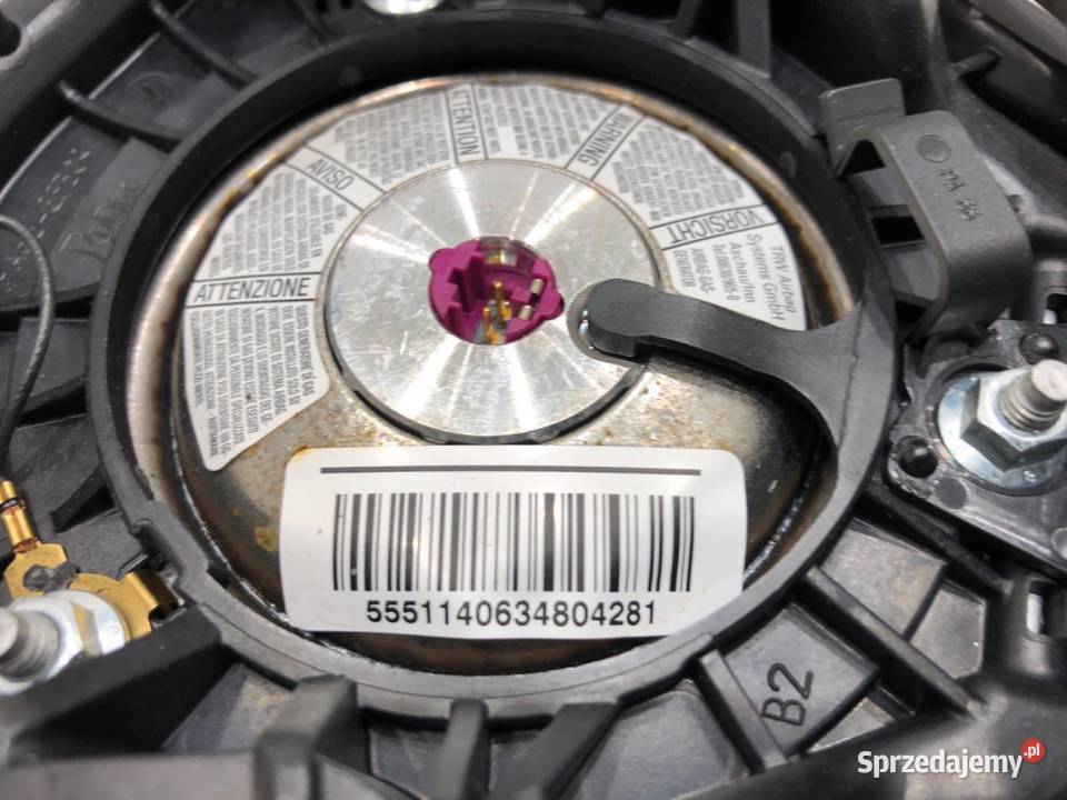 PODUSZKA POWIETRZNA KIEROWCY FIAT DOBLO II osobowe