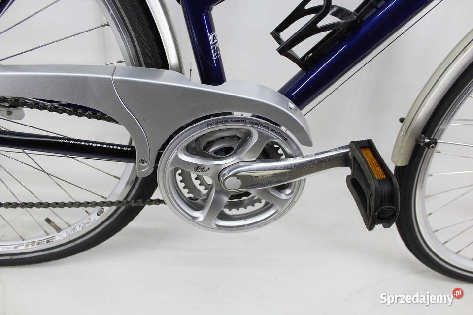 ALUMINIOWY rower damski FALTER 24 biegi DEORE Miejskie dolnośląskie Milicz sprzedam