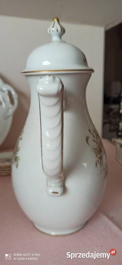 Dzbanek do czekolady Rosenthal Selb Bavaria Porcelana i szkło