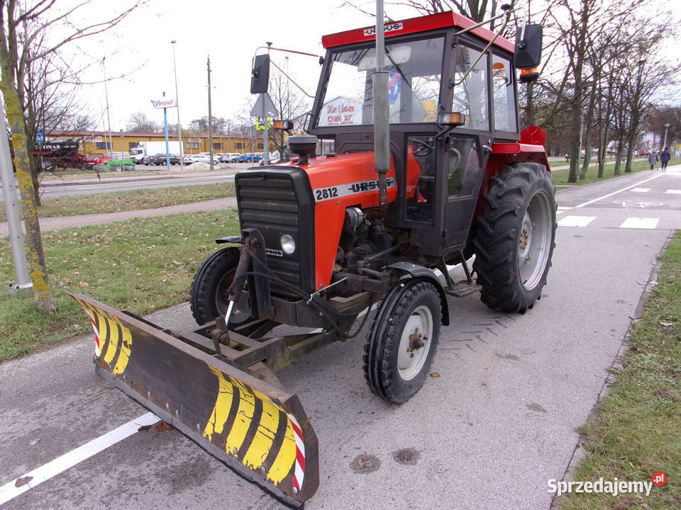 Ciągnik URSUS 2812 z pługiem do śniegu dostępny Opoczno sprzedam
