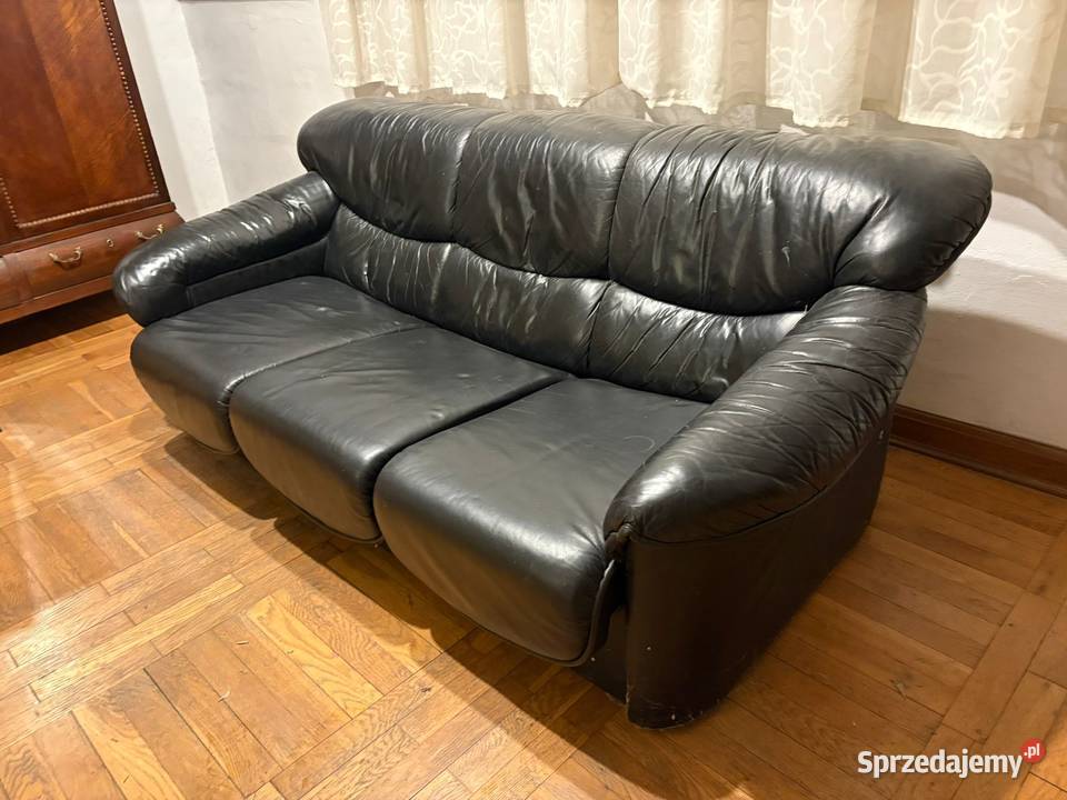 Kanapa skórzana i fotele Łódź