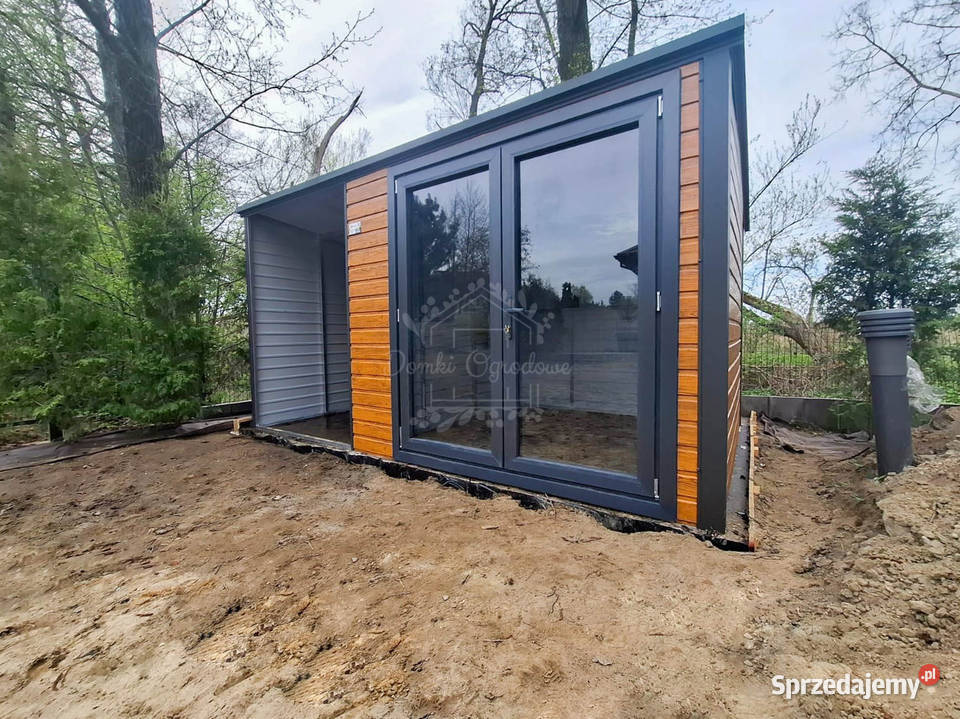 Schowek Domek Ogrodowy 25x25m wiata 15m drzwi Domki narzędziowe