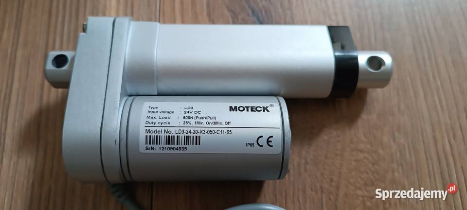 Siłownik elektryczny Motect LD3 Szczecin sprzedam