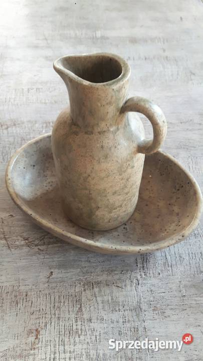 Zestaw naczyń ceramicznych ręcznie wykonanych mazowieckie Otwock