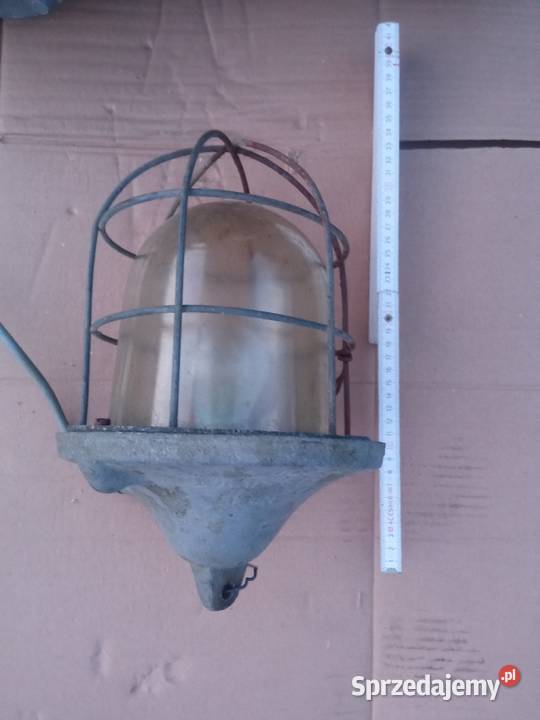Lampa Loft przemysłowa kinkiet wysyłka śląskie Sosnowiec sprzedam