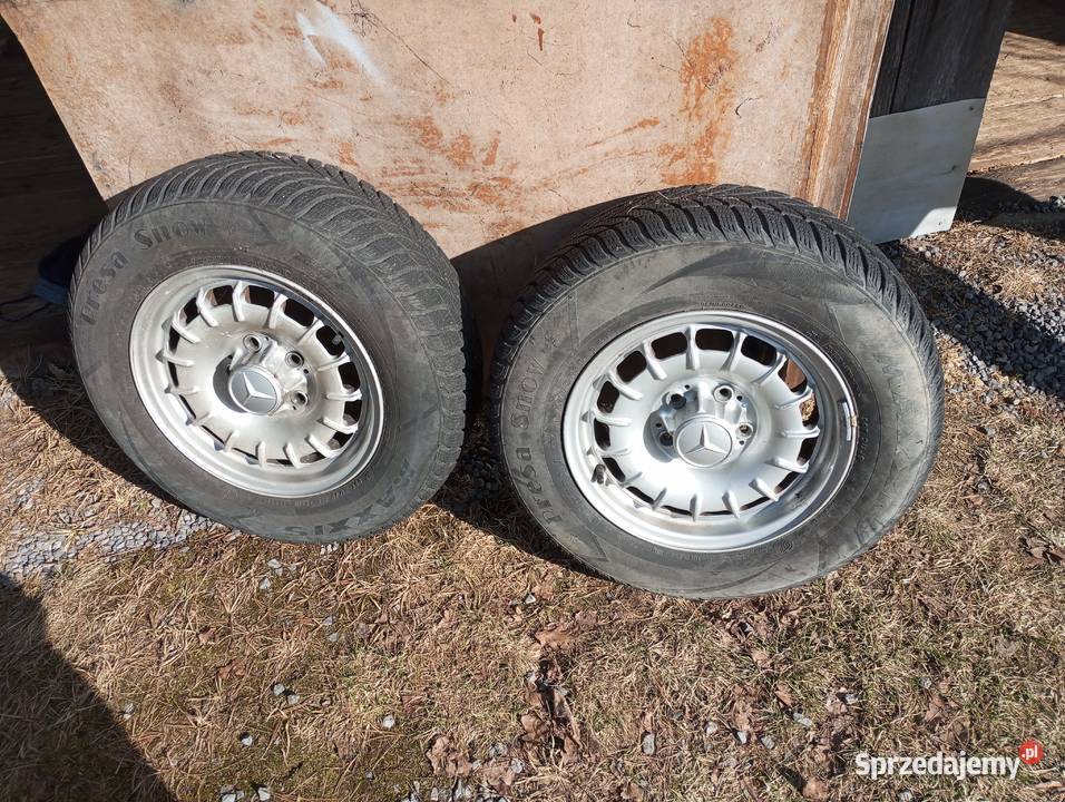 Mercedes W116 W123 W126 koła zimowe baroki 65J14 sprzedam