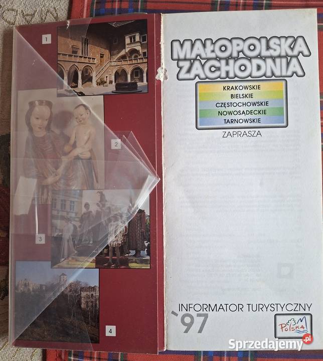 Małopolska Zachodnia informator turystyczny97 ISBN 8386615222