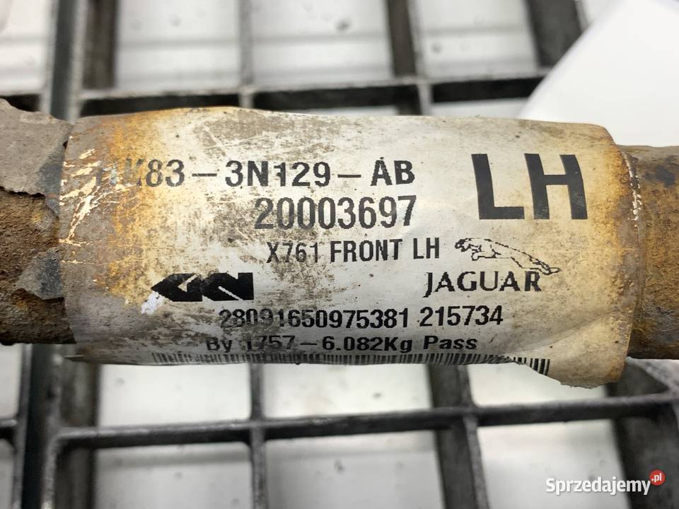 PÓŁOŚ LEWY PRZÓD JAGUAR FPACE HK833N129AB 20 180