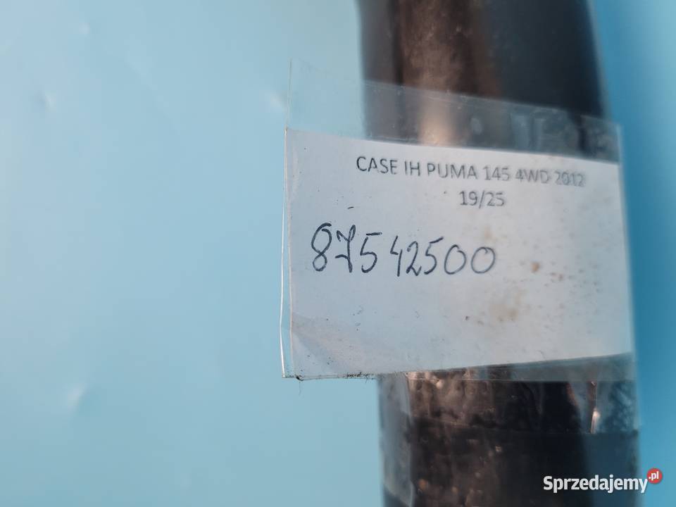 CASE IH PUMA 145 12r PRZEWÓD RURA CHŁODNICY