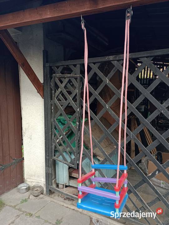 Huśtawka dziecięca linę do wspinaczki Piła